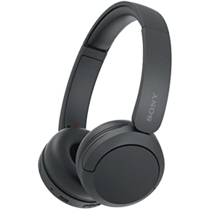 Sony WH-CH520 Wireless Headphones Bluetooth On-Ear Headset with Microphone and up to 50 Hours Battery Life with Quick Charging, Black - New