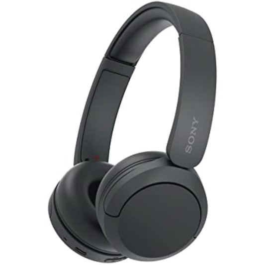 Sony WH-CH520 Wireless Headphones Bluetooth On-Ear Headset with Microphone and up to 50 Hours Battery Life with Quick Charging, Black - New
