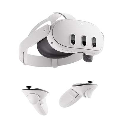 Meta Quest 3 512GB | VR Headset — Thirty Percent Sharper Resolution — 2X Graphical Processing Power — Virtual Reality Without Wires — Access to 40+ Games with a 3-Month Trial of Meta Horizon+ Included - New