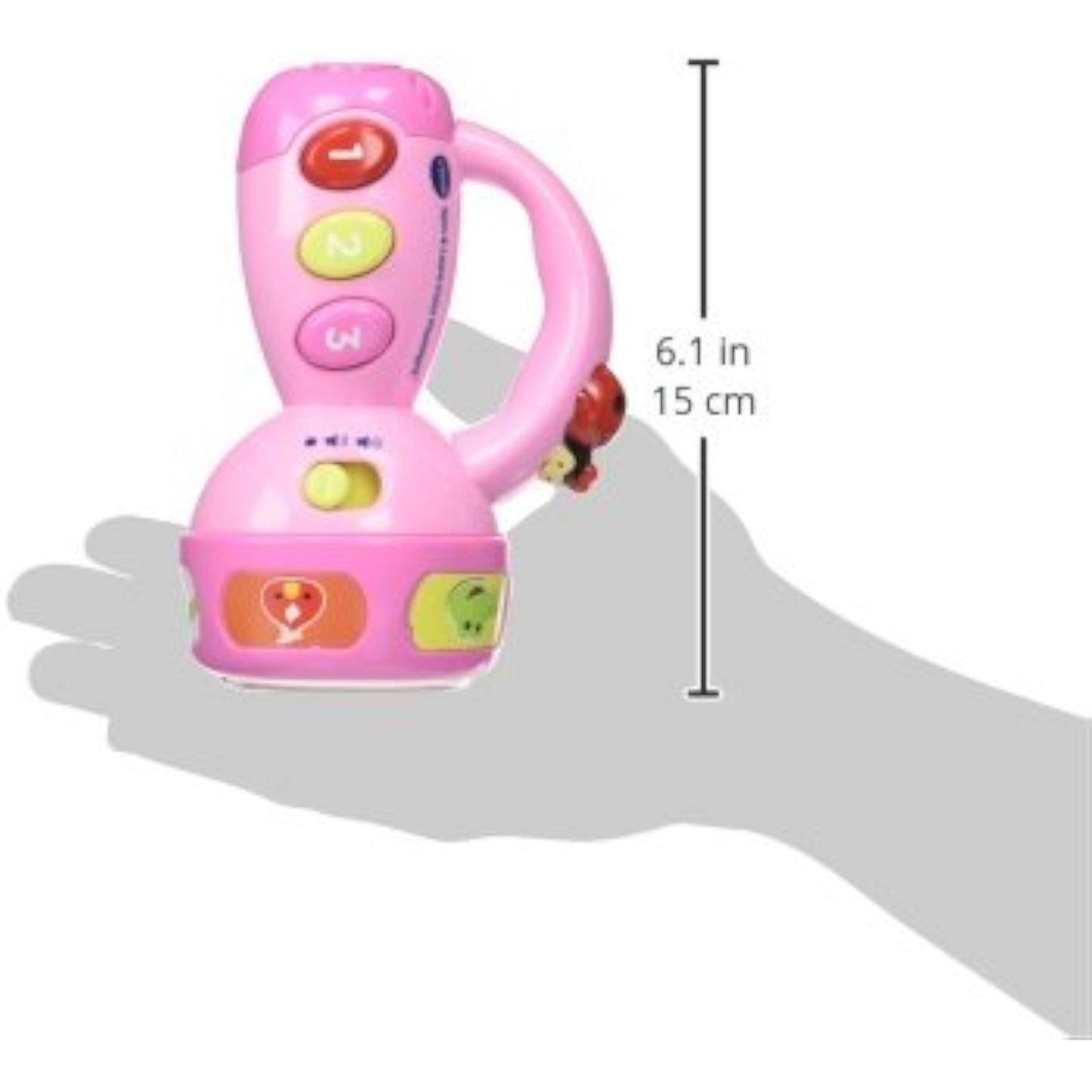 VTech Spin and Learn Color Flashlight, Pink - New