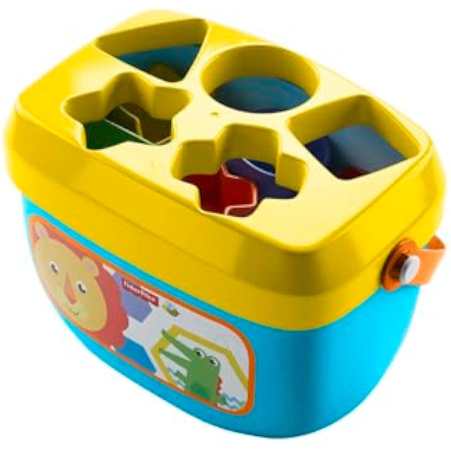 Fisher-Price Stacking Toy Baby's First Blocks Set of 10 Shapes for Sorting Play for Infants Ages 6+ Months - New