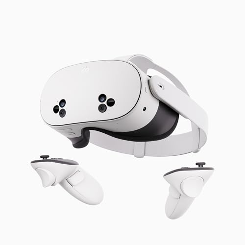 Meta Quest 3S 128GB | VR Headset — Thirty-Three Percent More Memory — 2X Graphical Processing Power — Virtual Reality Without Wires — Access to 40+ Games with a 3-Month Trial of Meta Horizon+ Included - New