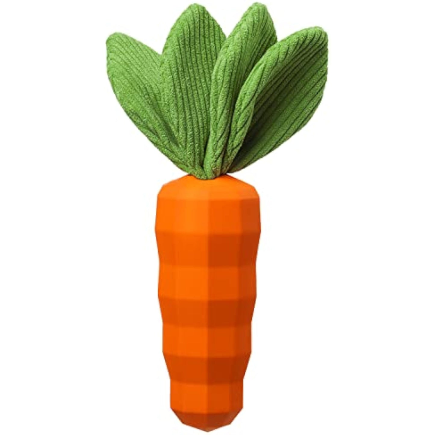 MewaJump Dog Squeaky Chew Toys for Aggressive Chewers, Rubber Carrot Dog Toys for Training and Cleaning, Durable Interactive Tough Dog Toy for Puppy Medium Dogs - New