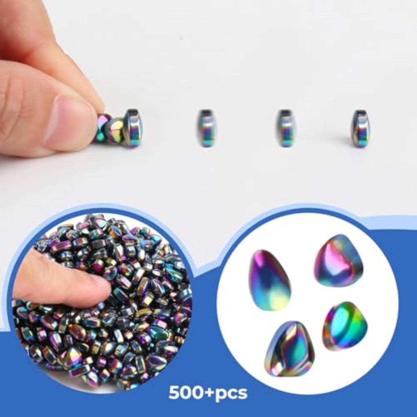 550pcs Putty, Fidget Toys, Fidget Toys Adults ，Sensory Toys，Adults Gifts,Desk Fidgets Toys for Office Stress/Anxiety Relief (550 PCS(Colour)) - New
