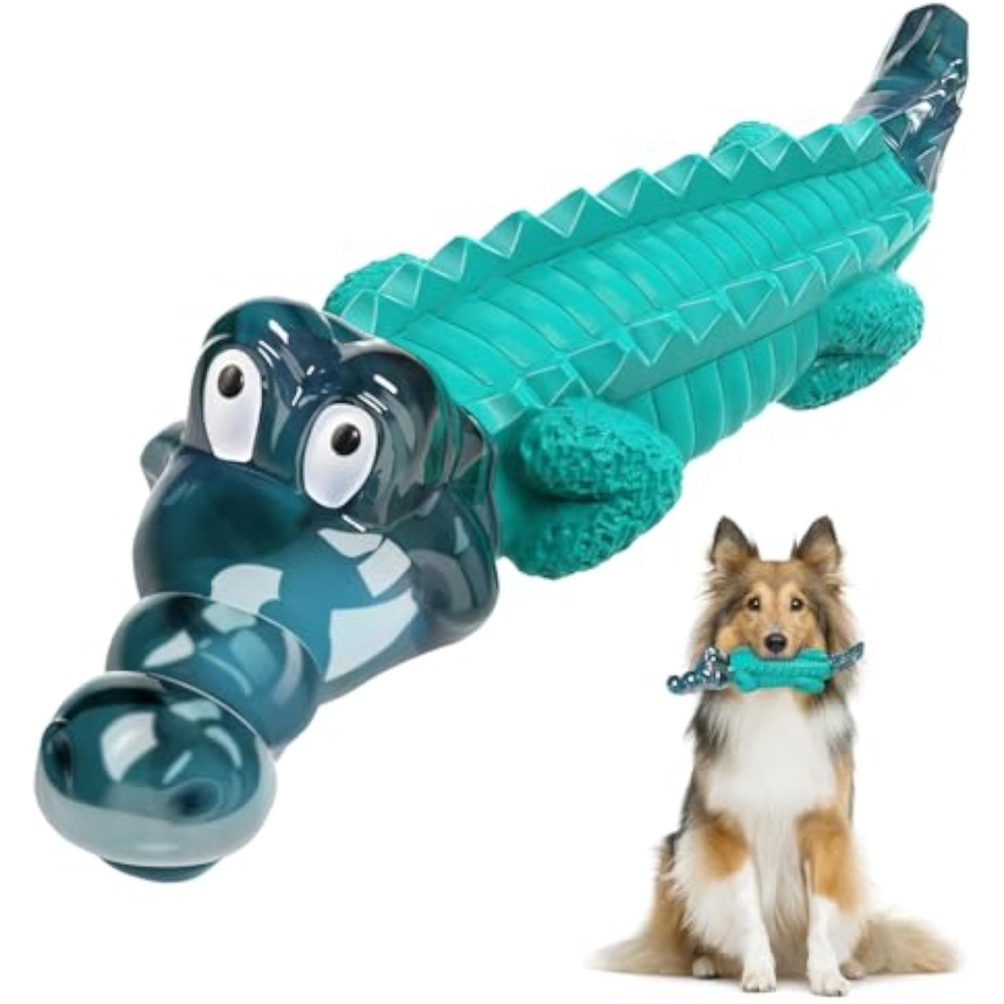 Jeefome Dog Toys for Aggressive Chewers - Tough, Indestructible Dog Chew Toys for Large, Medium, Small Breed Dogs to Keep Them Busy - New