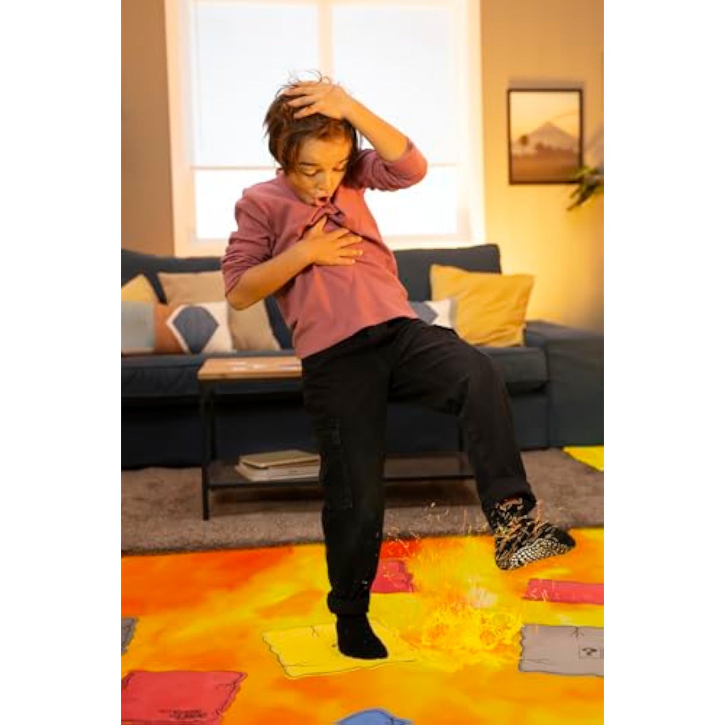 Goliath The Original The Floor is Lava! Game by Endless Games - Interactive Game For Kids And Adults - Promotes Physical Activity - Indoor And Outdoor Safe - Classic Edition - New