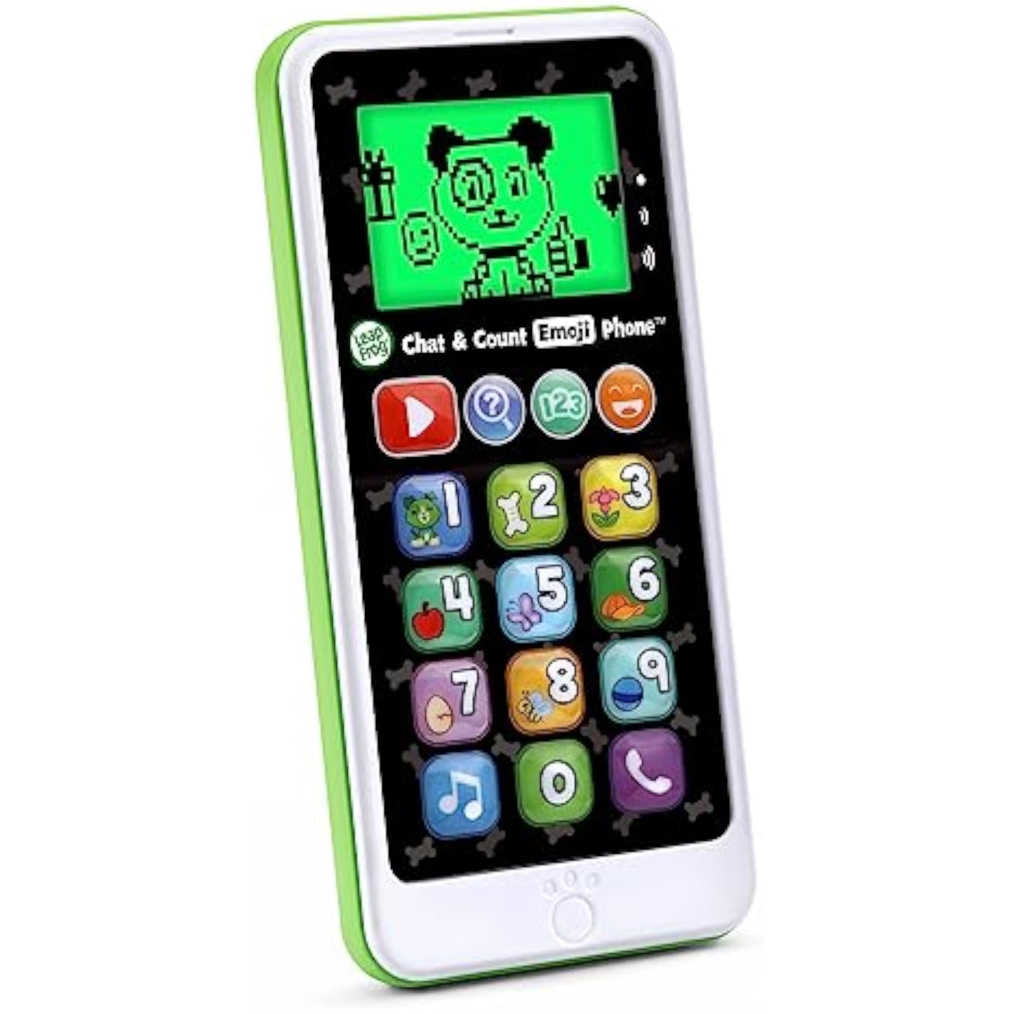 LeapFrog Chat and Count Emoji Phone, Green - New