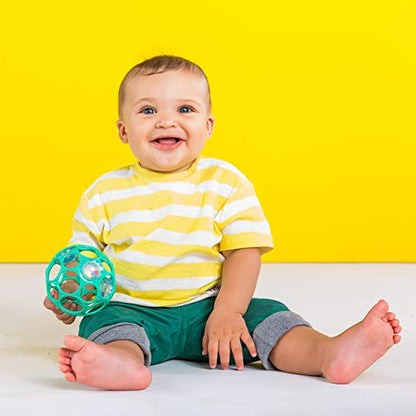 Bright Starts Soothers & Shakers 7pc Gift Set - BPA-Free Baby Rattles, Teethers and Stroller Toys, Unisex, Newborn+ - New