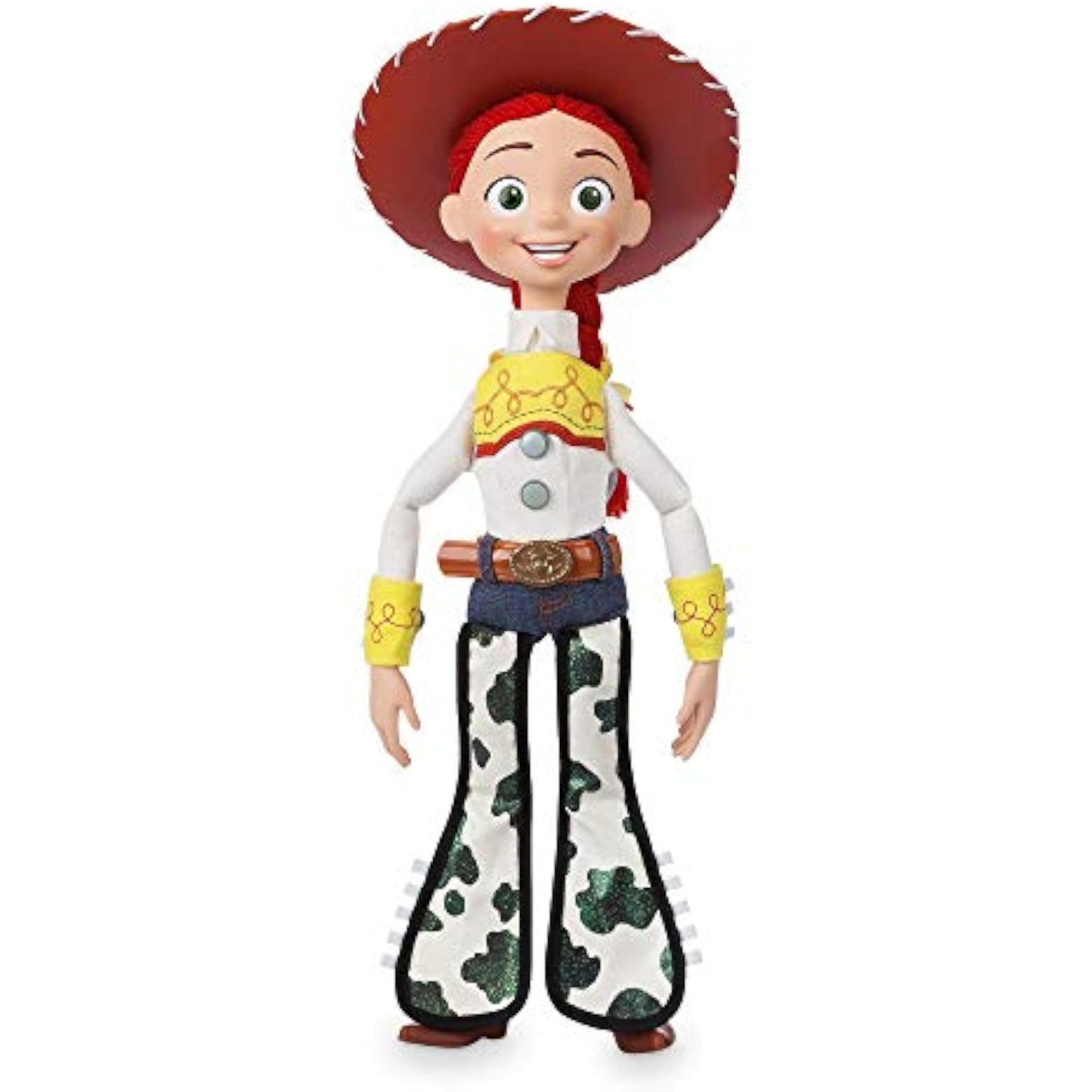 Disney Store Official Jessie Interactive Talking Action Figure from Toy Story, Features Sounds and Phrases from The Movies, Interacts with Other Figures and Toys - New