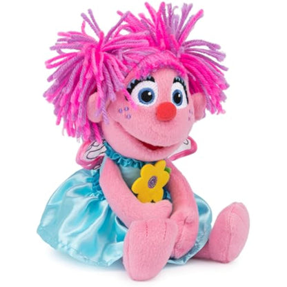 GUND Sesame Street Official Abby Cadabby Muppet Plush, Premium Plush Toy for Ages 1 & Up, Pink/Blue, 11” - New