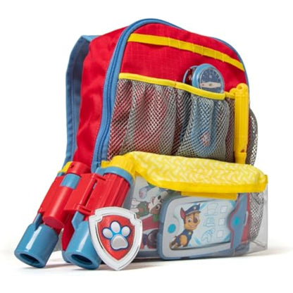 Melissa & Doug PAW Patrol Pup Pack Backpack, Adventure-Ready PAW Patrol Toys for Kids with Whistle, Binoculars, & Mission Cards, Preschool Toys for Girls & Boys Ages 3+ - New
