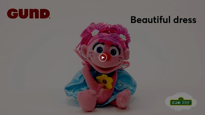 GUND Sesame Street Official Abby Cadabby Muppet Plush, Premium Plush Toy for Ages 1 & Up, Pink/Blue, 11” - New