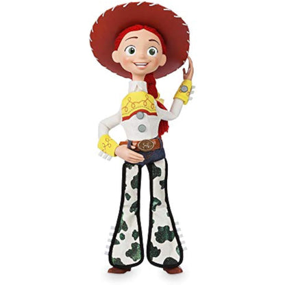 Disney Store Official Jessie Interactive Talking Action Figure from Toy Story, Features Sounds and Phrases from The Movies, Interacts with Other Figures and Toys - New