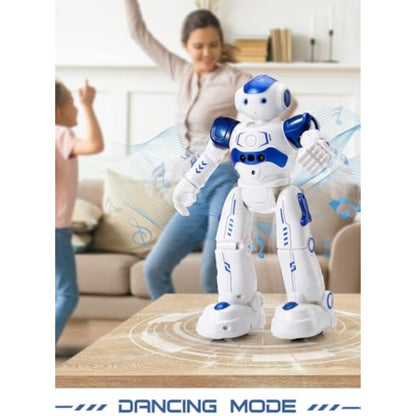 KingsDragon RC Robot Toys for Kids, Gesture & Sensing Programmable Remote Control Smart Robot for Age 3 4 5 6 7 8 Year Old Boys Girls Birthday Gift Present - New