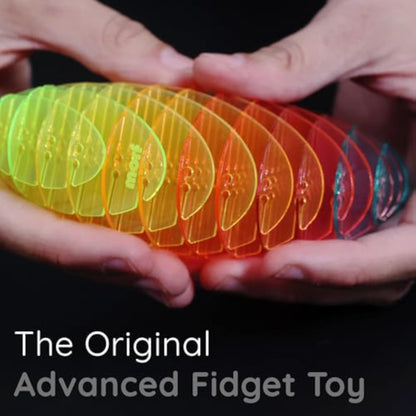Morf Fidget Worm Toy - Flexible 3D Sensory Slug Figgy Toy for Kids, Teens, and Adults – Stretchy, Quiet, Stress and Anxiety Relief, Focus - For Play, School, Work Gifts, Great For Classroom and Office - New