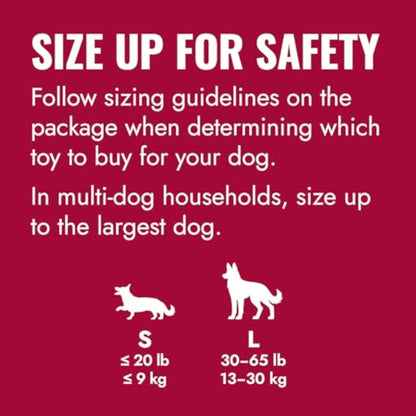 KONG Flyer - Durable Dog Toy for Outdoor Playtime - Natural Rubber Flying Disc, Dog Toy for Fetch - Safer Disc for Healthy Activity - for Medium/Large Dogs - New