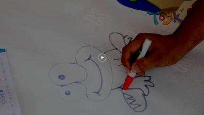 Water Doodle Mat - Kids Painting Writing Color Doodle Drawing Mat Toy Bring Magic Pens Educational Toys for Age 3 4 5 6 7 Year Old Girls Boys Age Toddler Gift - New
