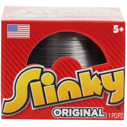 The Original Slinky Walking Spring Toy, 2.75-inch Diameter Metal Slinky, Fidget Toys - New