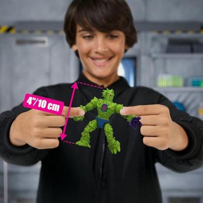 MrBeast Lab Hybrids Mega Pack, Reveal Different Hybrid Parts to Create 5 Mix & Match Action Figures, Including a Mega Torso Panther Experiment to Reveal Hybrid's Real Colors, Collect 30+ Beasts - New