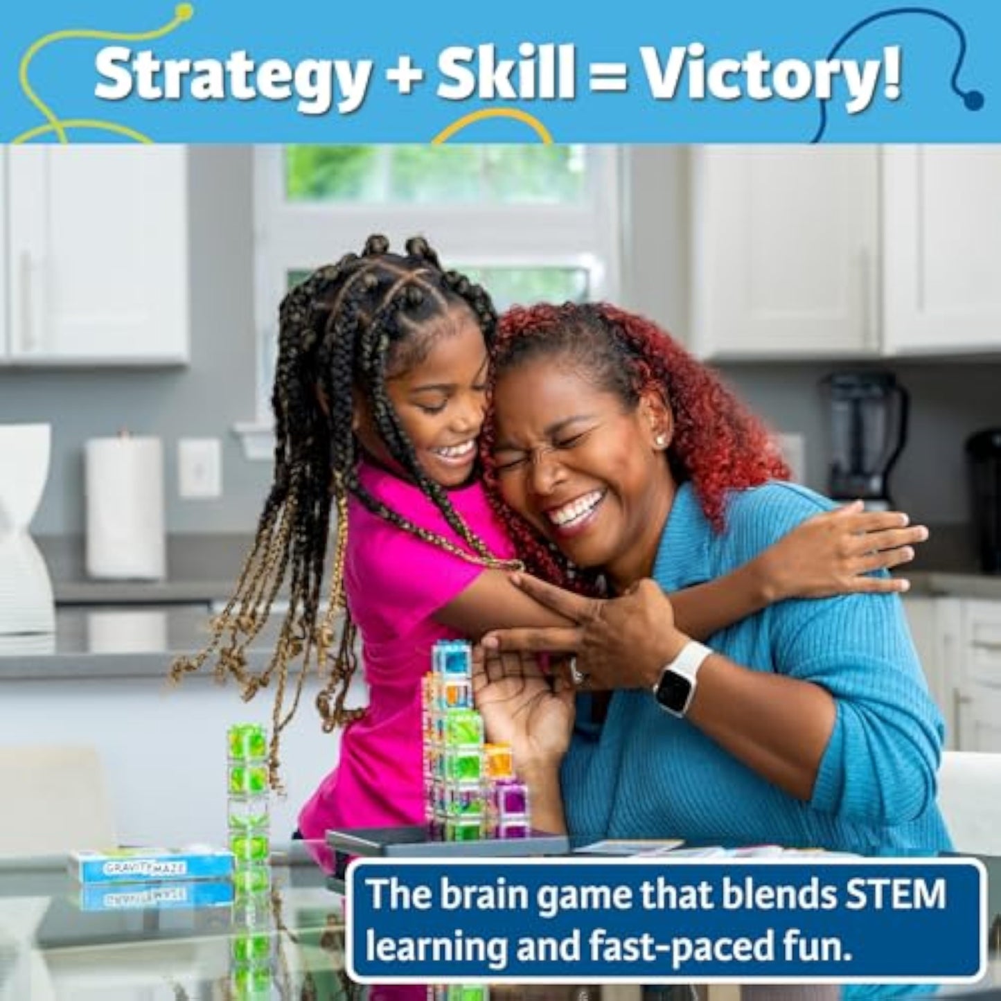 ThinkFun Gravity Maze - Falling Marble Logic Game - Challenging STEM Toy for Kids 8-12 - Gravity Marble Maze - Brain-Building Fun - Educational Gift - Boosts Critical Thinking & Problem Solving - New