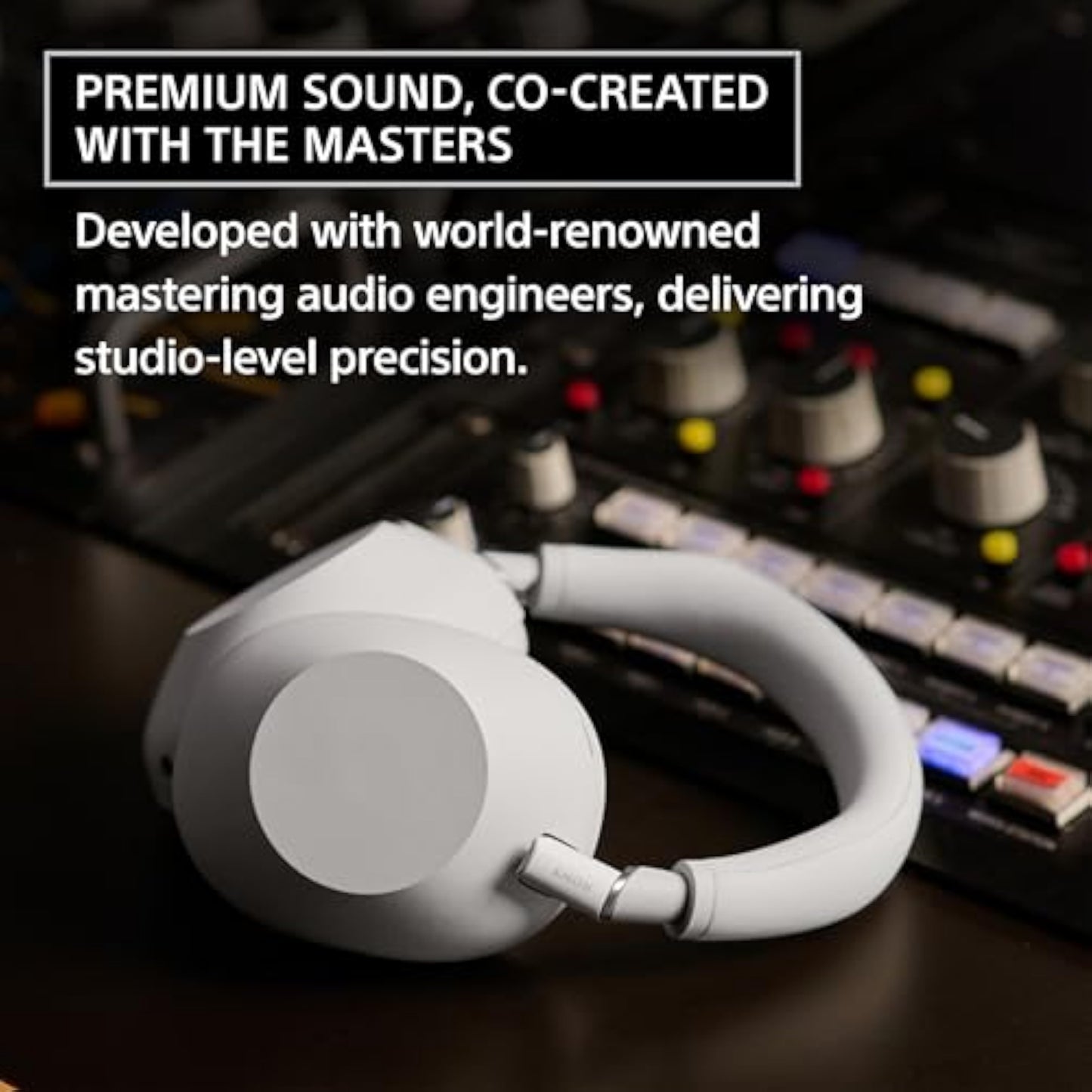 Sony WH-1000XM6 The Best Noise Canceling Wireless Headphones, HD NC Processor QN3, 12 Microphones, Adaptive NC Optimizer, Mastered by Engineers, Studio-Quality, 30-Hour Battery, Black - New