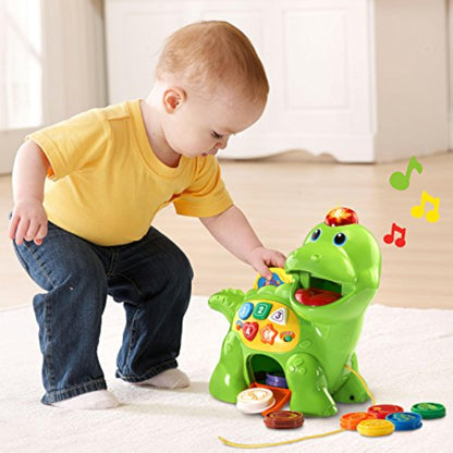 VTech Chomp and Count Dino, Green - New