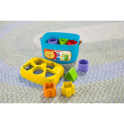 Fisher-Price Stacking Toy Baby's First Blocks Set of 10 Shapes for Sorting Play for Infants Ages 6+ Months - New