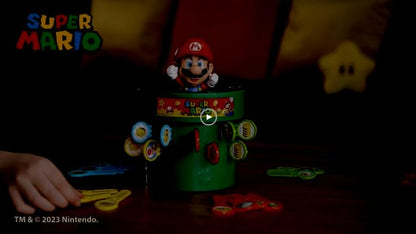 TOMY Pop Up Super Mario Game - Activities for Indoor Recess or Family Game Night - Officially Licensed Super Mario Toys for Kids - 2-4 Players - Ages 4 Years and Up - New