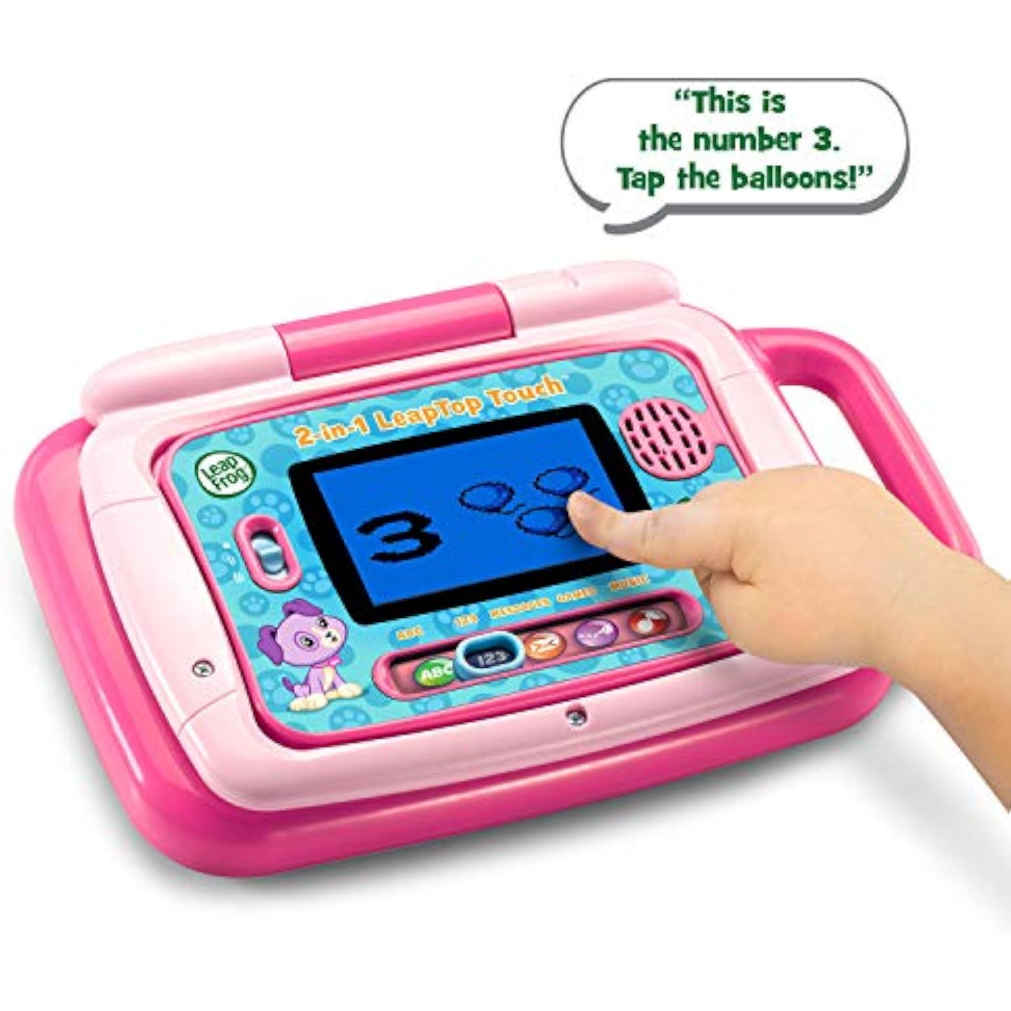 LeapFrog 2-in-1 LeapTop Touch, Pink - New