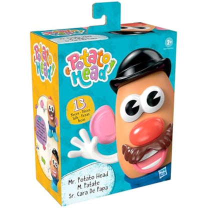 Mr. Potato Head Mr. Potato Head Set with 13 Parts and Pieces, Toddler and Preschool Toys for 2 Year Old Boys and Girls and Up - New