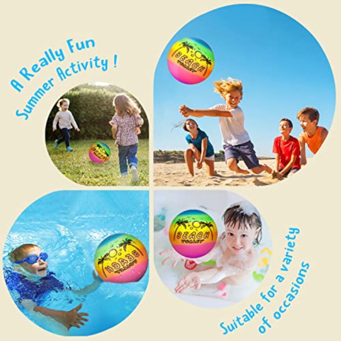 DAUXONE Diving Toys, 27 Pcs Pool Toys with Swim Thru Rings for Kids Age 3-12, Dive Sticks, Rings, Gem, Octopus, Torpedo, Mesh Bag Include - New