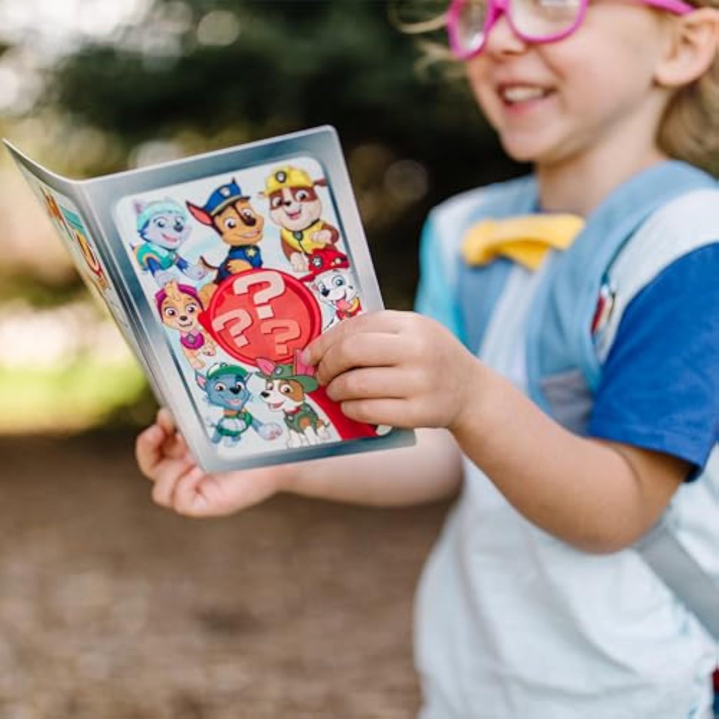 Melissa & Doug PAW Patrol Pup Pack Backpack, Adventure-Ready PAW Patrol Toys for Kids with Whistle, Binoculars, & Mission Cards, Preschool Toys for Girls & Boys Ages 3+ - New