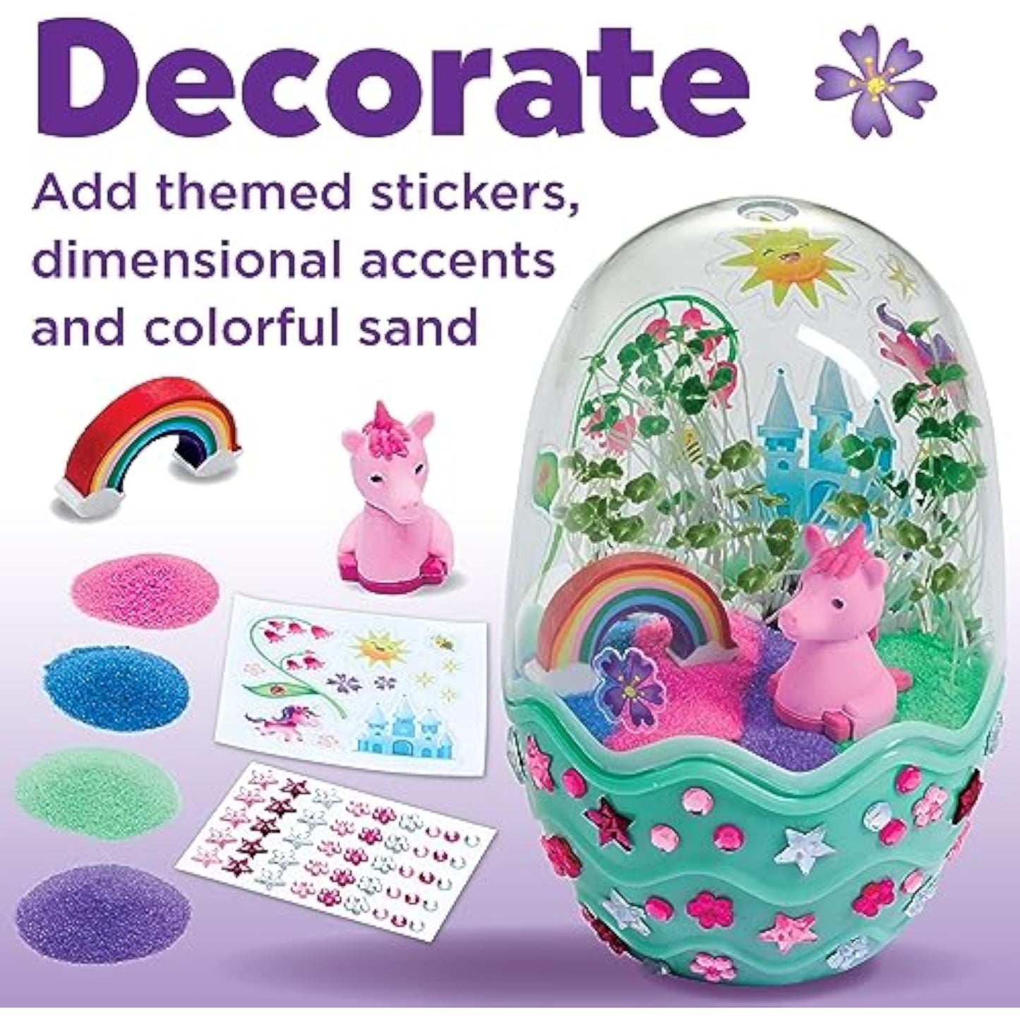 Creativity for Kids Mini Garden: Unicorn - New