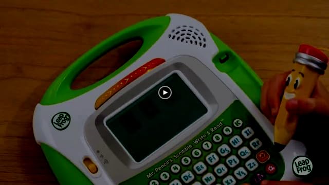 LeapFrog Mr Pencil's Scribble Write and Read, Green - New
