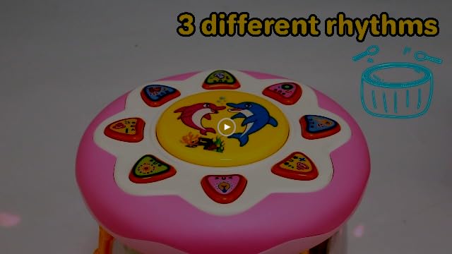 Baby Girl Toys 0-6 Months Ocean Projector Rotating Musical Light Up Tummy Time Toy Infant 0-3 4 5 6 7 8 9 Months Aquarium Crawling Toys Babies 6-12 Month Girls 1 Year Old Birthday Newborn Shower Gifts - New