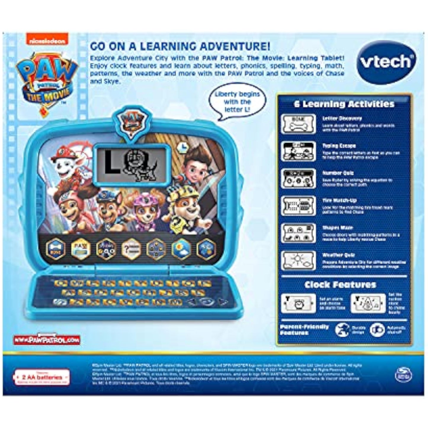 VTech PAW Patrol Learning Tablet - New