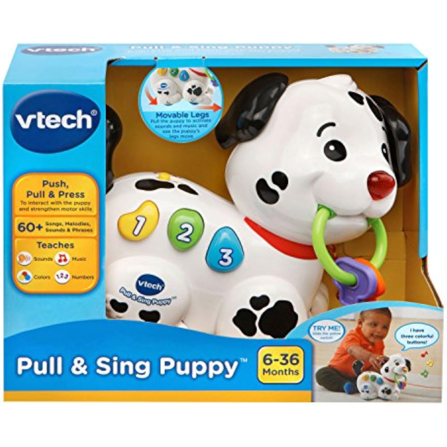 VTech Pull and Sing Puppy - New