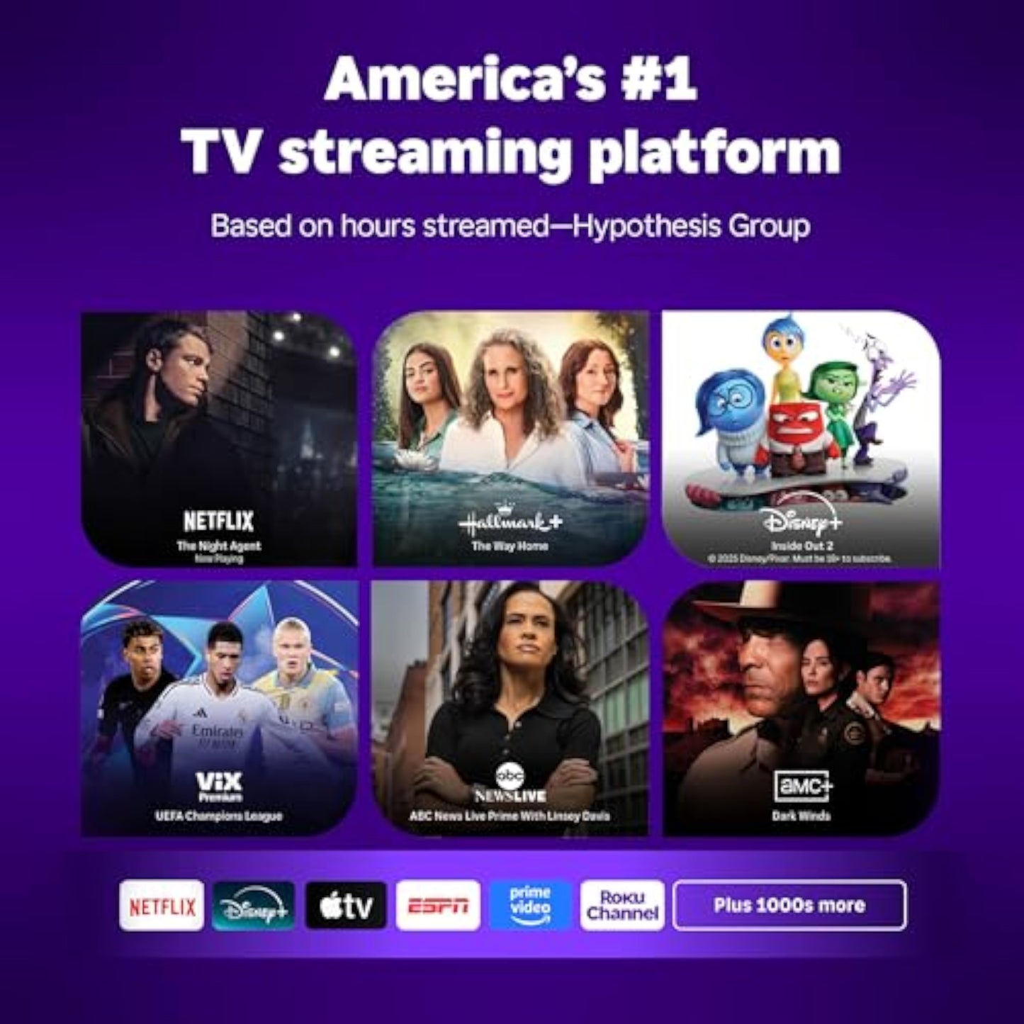 Roku Streaming Stick HD — HD Streaming Device for TV with Roku Voice Remote, Free & Live TV - New