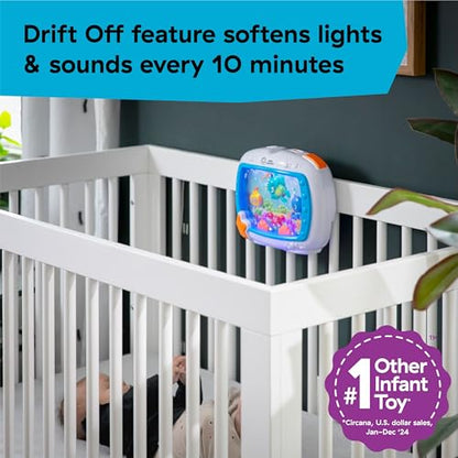 Baby Einstein Sea Dreams Soother Musical Crib Toy and Sound Machine, Newborn and up - New