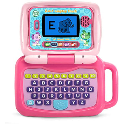 LeapFrog 2-in-1 LeapTop Touch, Pink - New