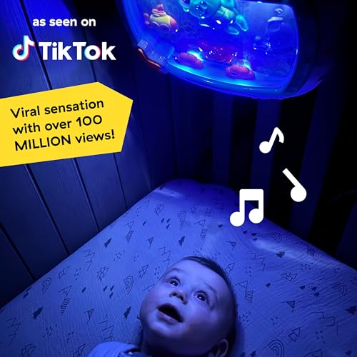 Baby Einstein Sea Dreams Soother Musical Crib Toy and Sound Machine, Newborn and up - New