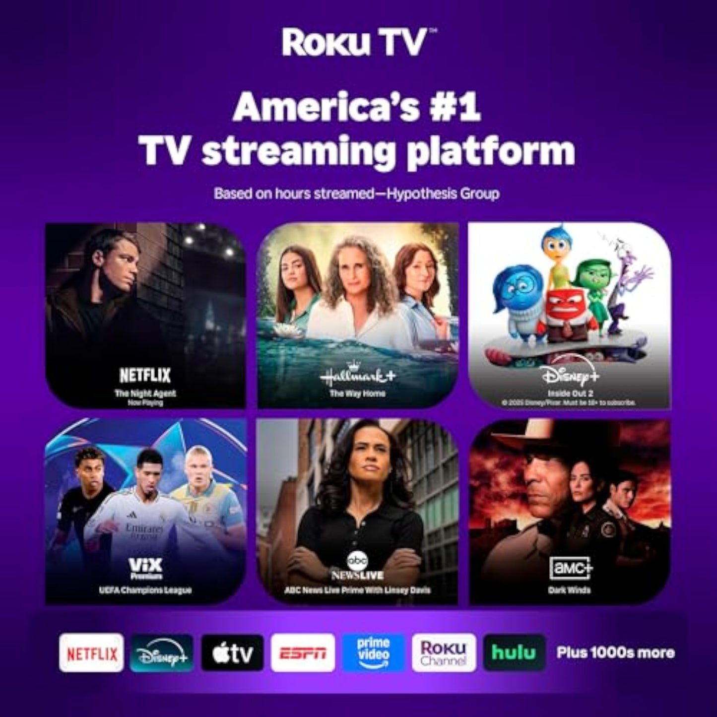 Aurzen Roku TV Smart Projector with Wifi and Bluetooth, Roku Streaming Experience Built-in, 1080P FHD, DoIby Audio, Auto Focus & Keystone, Zoom, Movie Portable Outdoor Mini Projector, White - New