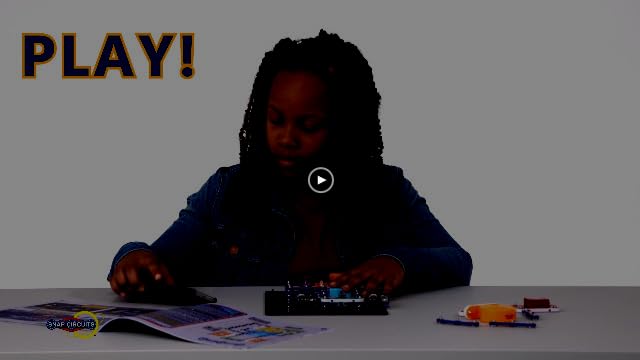 Snap Circuits Jr. SC-100 Electronics Exploration Kit, Over 100 Projects, Full Color Project Manual, 28 Parts, STEM Educational Toy for Kids 8 + - New