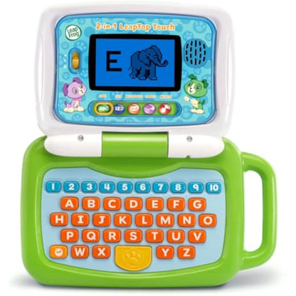 LeapFrog 2-in-1 LeapTop Touch, Green - New