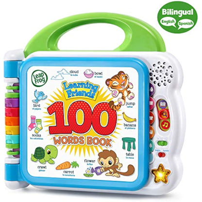 LeapFrog Learning Friends 100 Words Book, Green - New