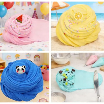 5 Pack Butter Slime Kit,Birthday Gifts for Kids,Party Favors for Girls and Boys,Non-Sticky,Super Soft Stress Relief Toy - New
