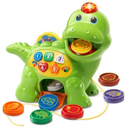 VTech Chomp and Count Dino, Green - New
