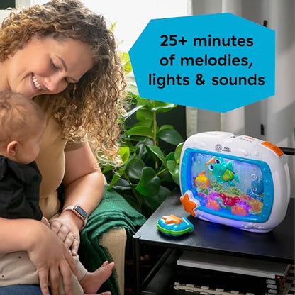 Baby Einstein Sea Dreams Soother Musical Crib Toy and Sound Machine, Newborn and up - New