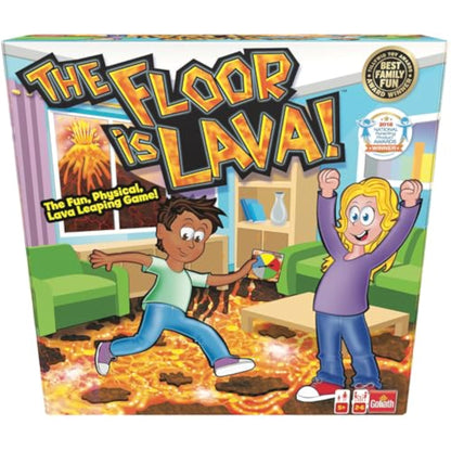 Goliath The Original The Floor is Lava! Game by Endless Games - Interactive Game For Kids And Adults - Promotes Physical Activity - Indoor And Outdoor Safe - Classic Edition - New