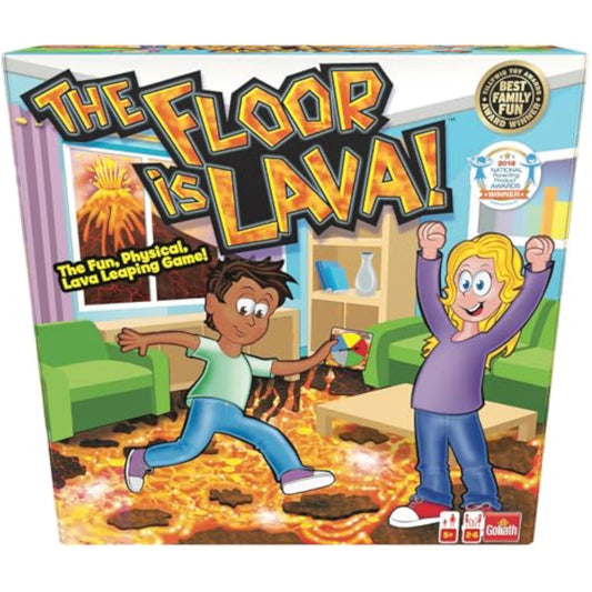 Goliath The Original The Floor is Lava! Game by Endless Games - Interactive Game For Kids And Adults - Promotes Physical Activity - Indoor And Outdoor Safe - Classic Edition - New